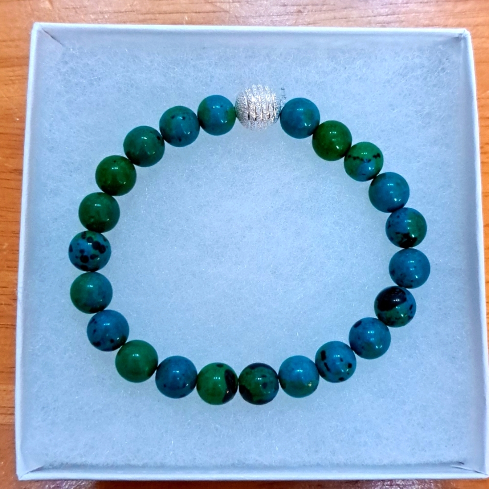 Chrysocolla Stone Bracelet